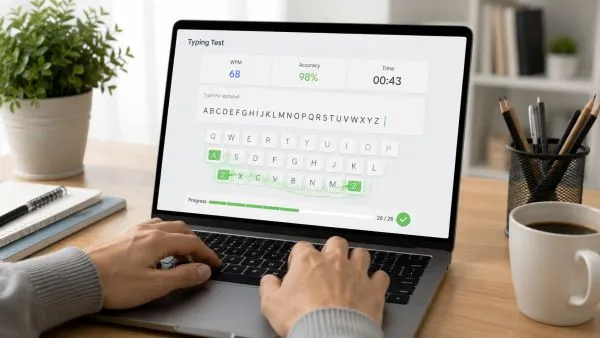 Alphabet Finger Training