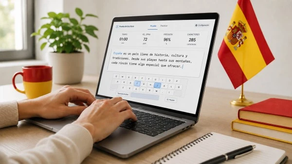 Spanish Typing Test 1-15 Minutes Online Free