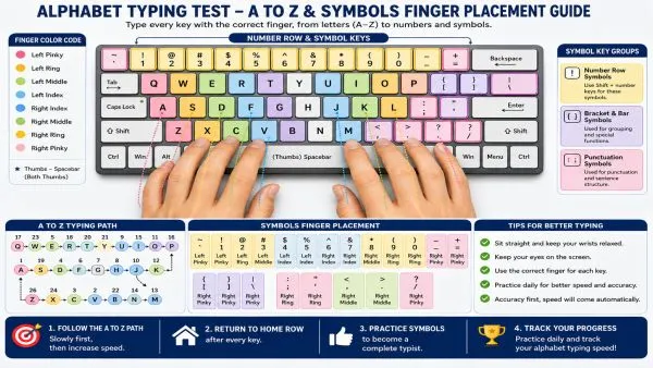 keyboard finger guide